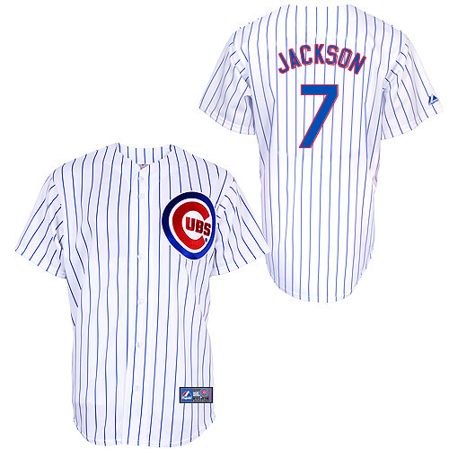 Brett Jackson #7 mlb Jersey-Chicago Cubs Women's Authentic Home White Cool Base Baseball Jersey